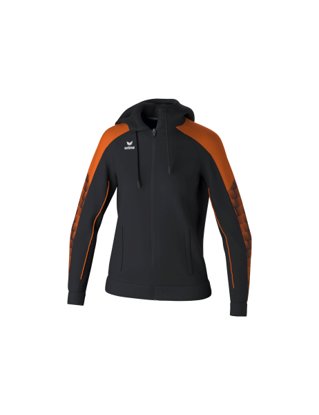 Erima Evo Star Trainingsjacke mit Kapuze Damen - schwarz