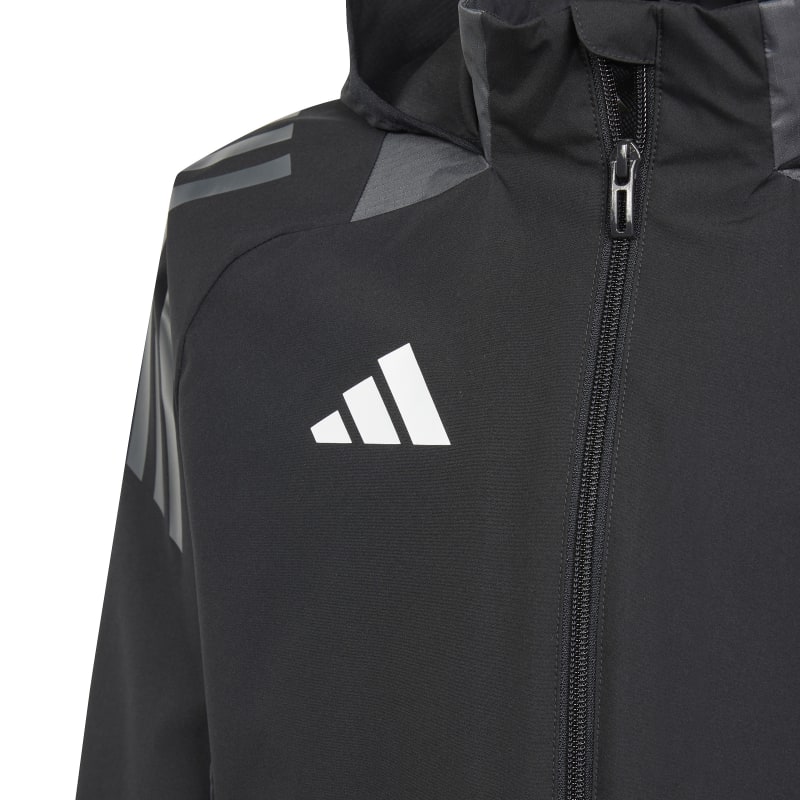 adidas Tiro 24 Competition Allwetterjacke Kinder - schwarz/grau