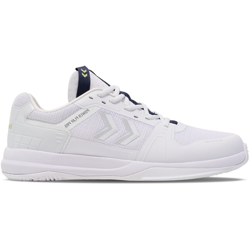 hummel Power Play Pro Hallenschuhe Damen - weiß/navy