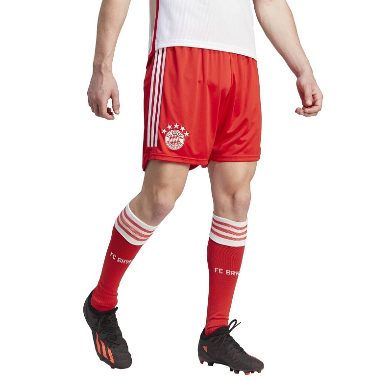 adidas FC Bayern München 23/24 Heimshorts Herren - rot