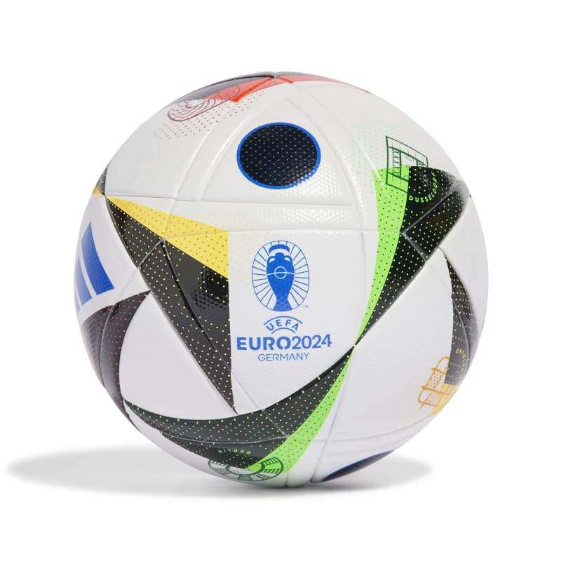 adidas EURO24 Fussballliebe League Fußball (Box) - weiß/schwarz/blau