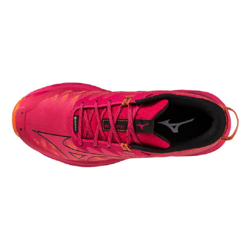 Mizuno Wave Daichi 7 GTX Trail Running Damen - pink/orange