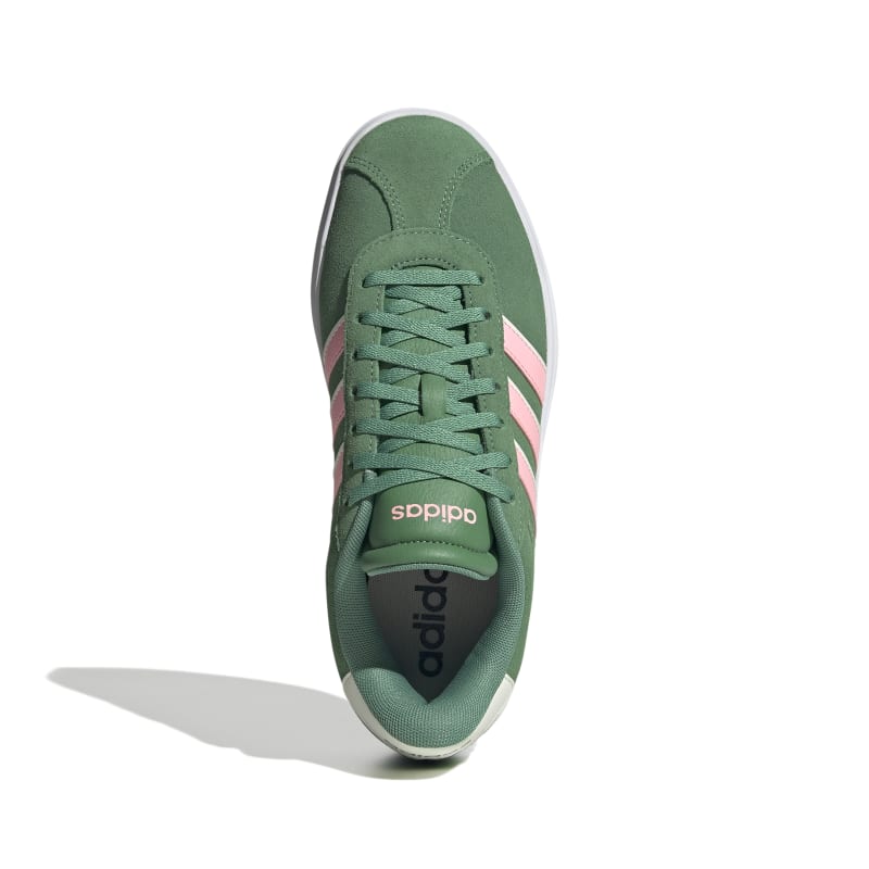 adidas VL Court Sneaker Damen - grün/pink/weiß