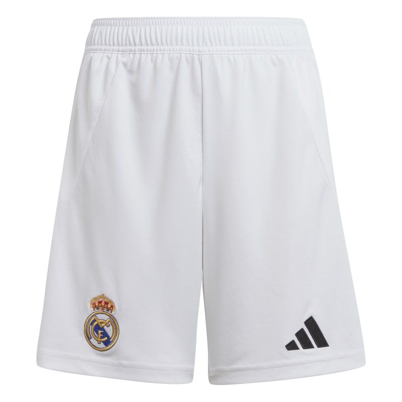 adidas Real Madrid Shorts Home 24/25 Kinder - weiß/schwarz-176