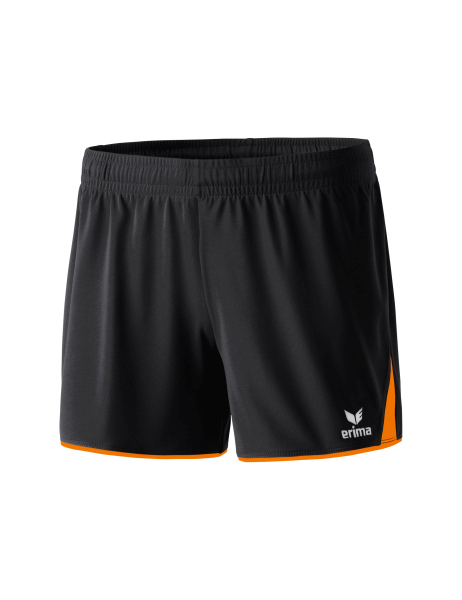 Erima Classic 5-C Shorts Damen - schwarz/orange