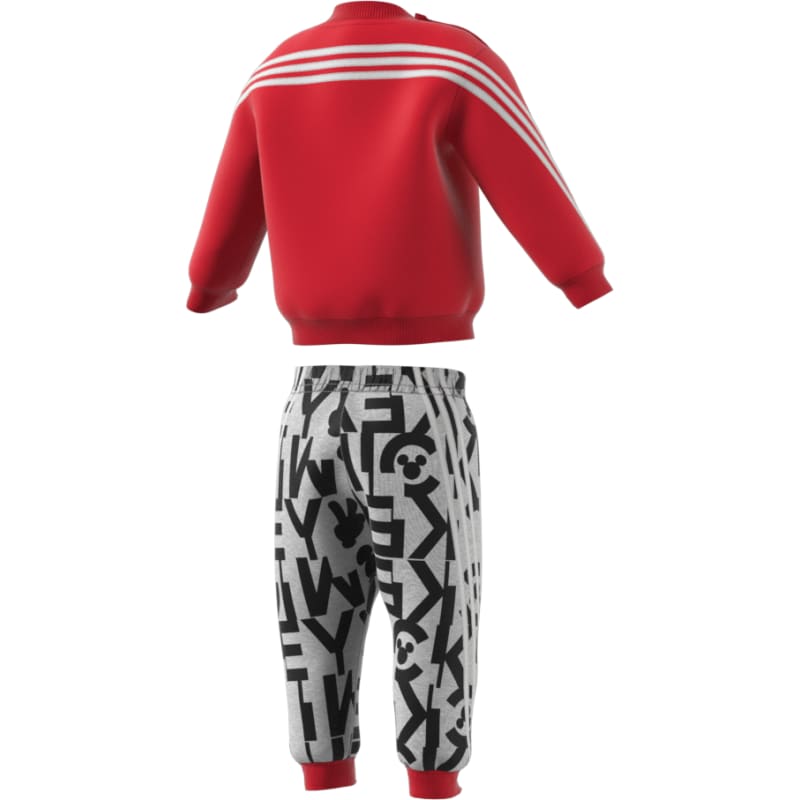 adidas X Disney Mickey Mouse Jogginganzug Kinder - rot/grau