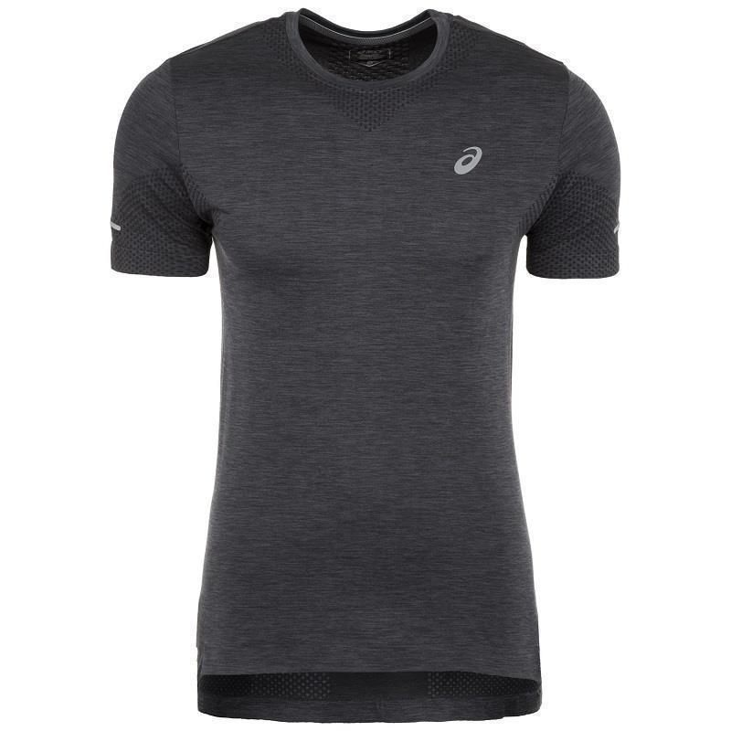 Asics Seamless SS Laufshirt Herren - grau