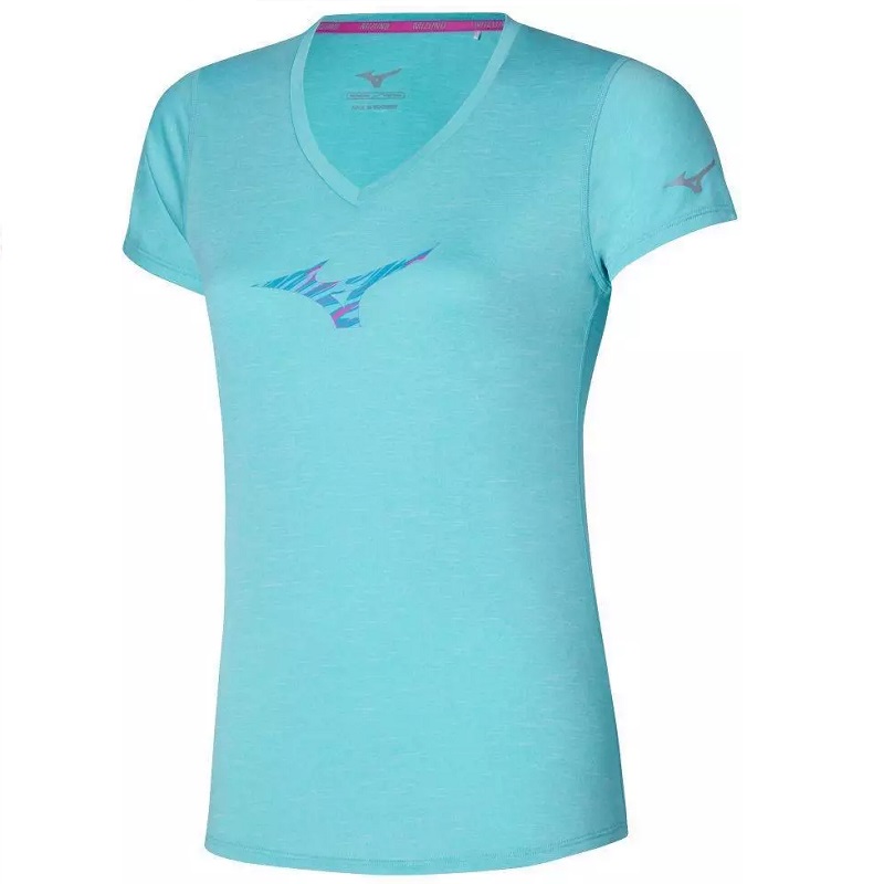 Mizuno Impulse Core RB T-Shirt Damen - türkis