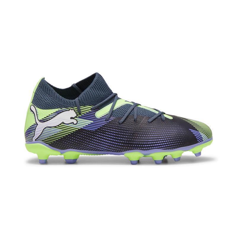 Puma Future 7 Match FG/AG Kinder - grau/blau/grün