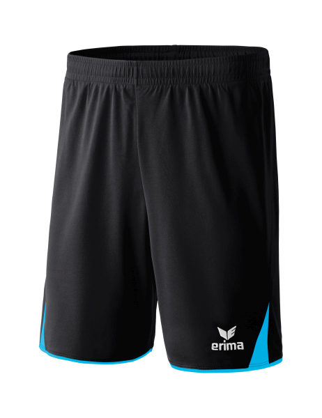 Erima Classic 5-C Shorts Herren - schwarz/blau