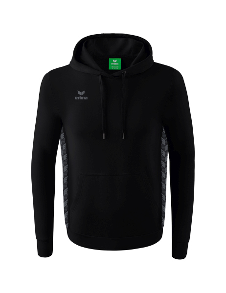 Erima Essential Team Kapuzensweat Herren - schwarz