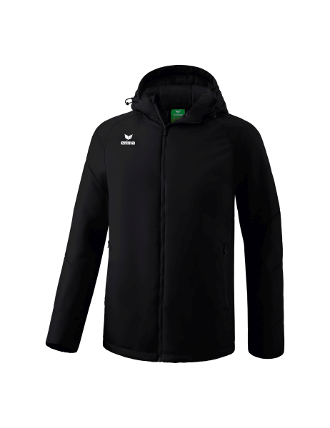 Erima Team Winterjacke Herren - schwarz