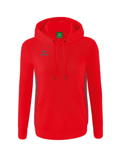 Erima Essential Team Kapuzensweat Damen - rot