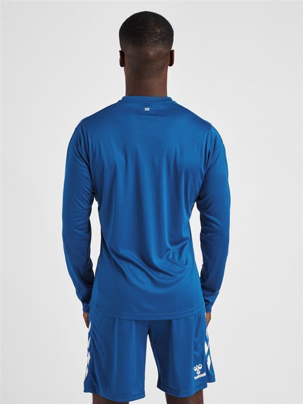 hummel Core XK Poly Trikot Langarm Herren - blau