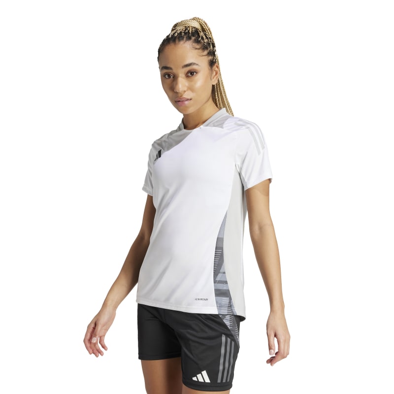 adidas Tiro 24 Competition Trainingstrikot Damen - weiß/grau