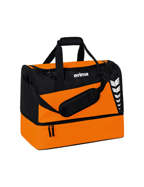 Erima Six Wings Sporttasche mit Bodenfach L - orange