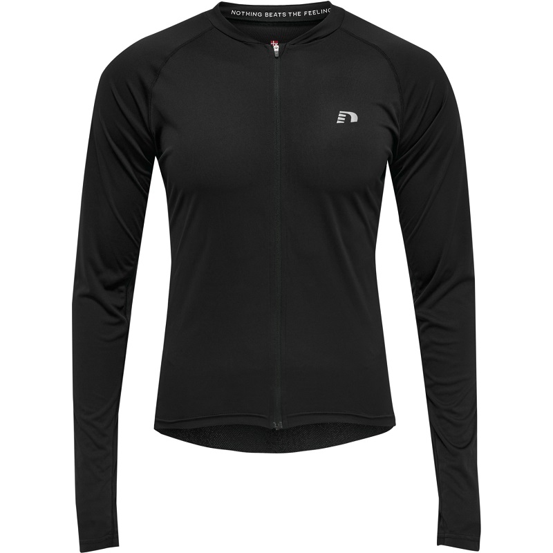 hummel Newline Core Bike Trikot Langarm Herren - schwarz