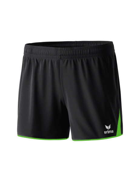 Erima Classic 5-C Shorts Damen - schwarz/grün