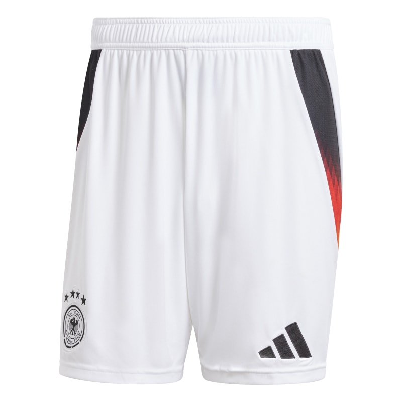 adidas DFB Shorts Home EURO24 Herren - weiß/schwarz/rot/gelb