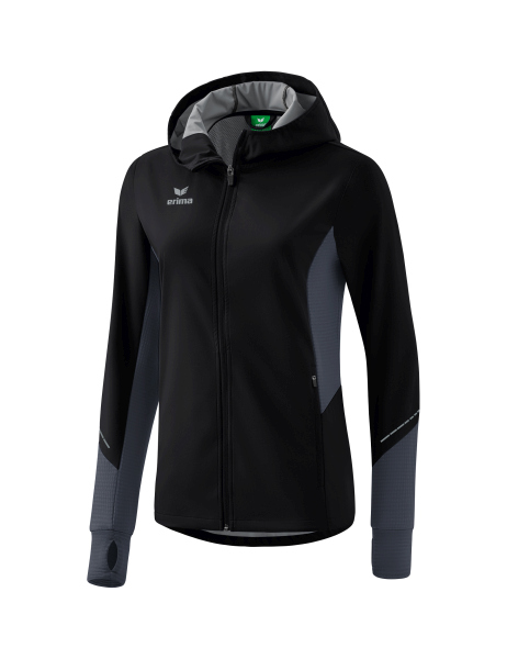 Erima Racing Running Jacke Damen - schwarz