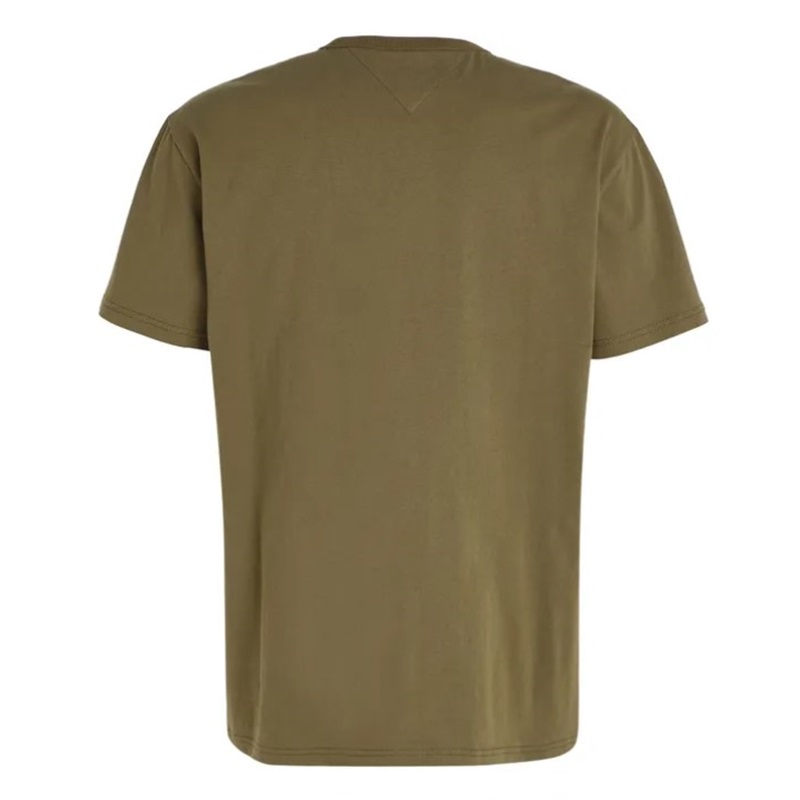 Tommy Hilfiger Badge Classic Fit T-Shirt Herren - olive