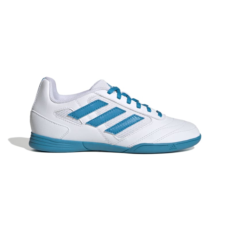 adidas Super Sala 2 IN Fußballschuhe Kinder - weiß/blau-32