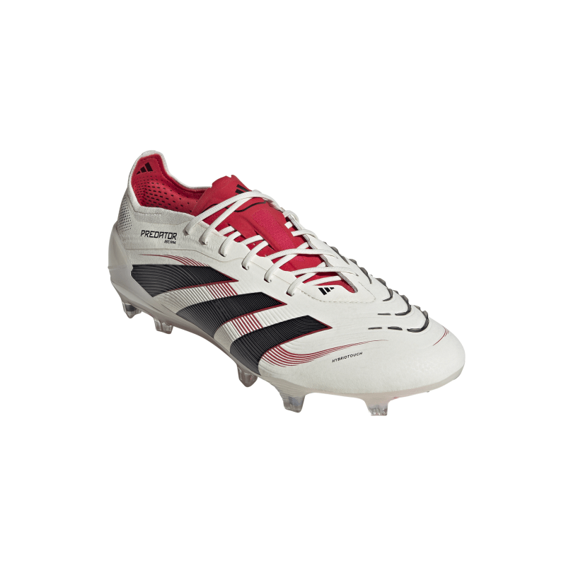 adidas Predator Elite FG Herren - weiß/schwarz/rot