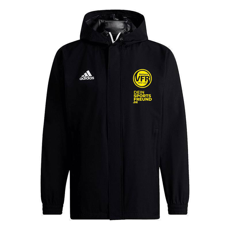 VfR Büttgen x adidas Entrada 22 Allwetterjacke Kinder - schwarz