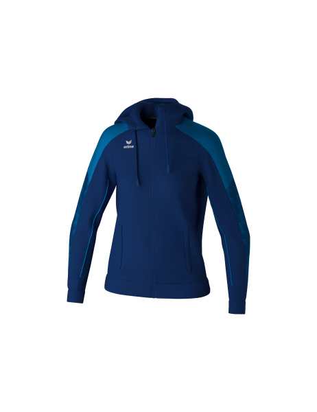 Erima Evo Star Trainingsjacke mit Kapuze Damen - navy/blau