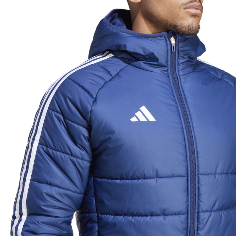 adidas Tiro 24 Winterjacke Herren - blau/weiß