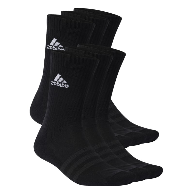 adidas Cushioned Crew Socken 6er Pack - schwarz