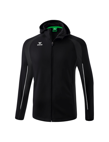 Erima Liga Star Trainingsjacke mit Kapuze Herren - schwarz