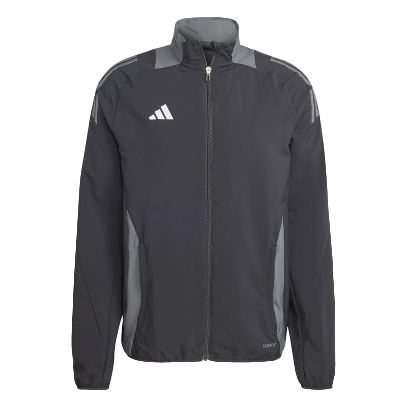 adidas Tiro 24 Competition Präsentationsjacke Herren - schwarz/grau