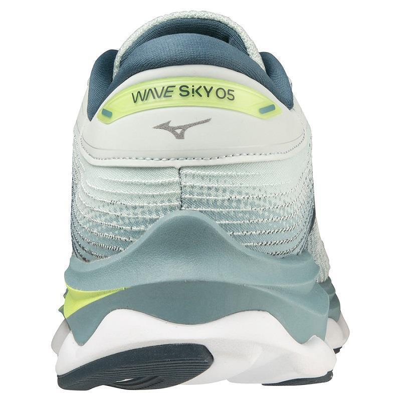 Mizuno Wave Sky 5 Laufschuhe Herren - grün/grau-44.5