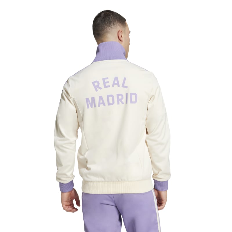 adidas Real Madrid Originals Jacke Herren - weiß/lila