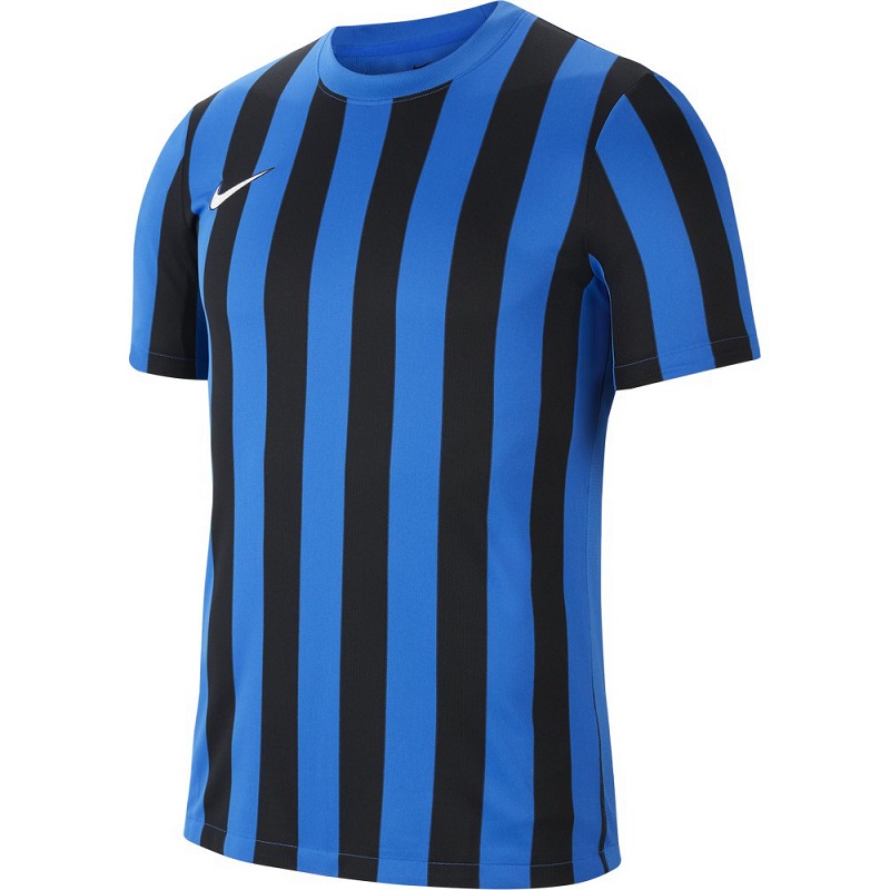 Nike Striped Division IV Trikot Kinder blau schwarz CW3819 463