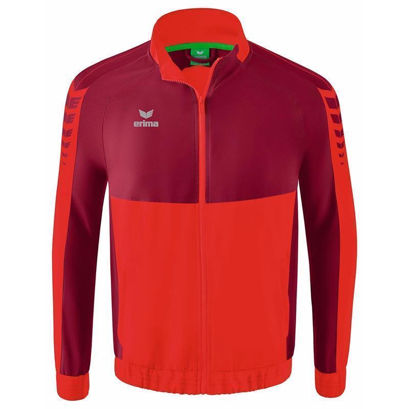 Erima Six Wings Präsentationsjacke Kinder - rot/bordeaux