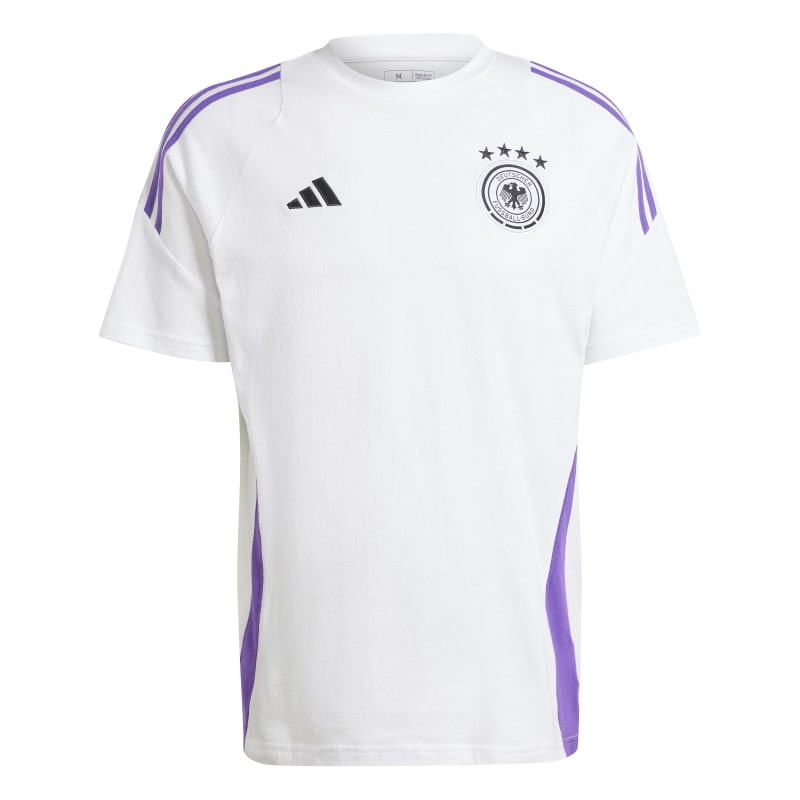 adidas DFB Tiro 24 Competition Sweat T-Shirt EURO24 Herren - weiß/lila