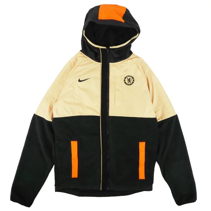 Nike FC Chelsea Allwetterjacke 22/23 Herren schwarz/beige