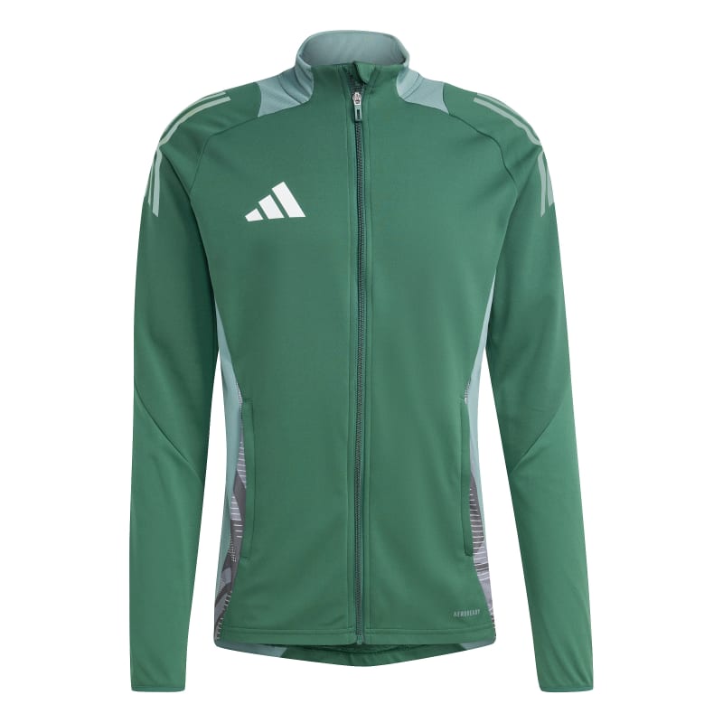 adidas Tiro 24 Competition Trainingsjacke Herren - grün/grau