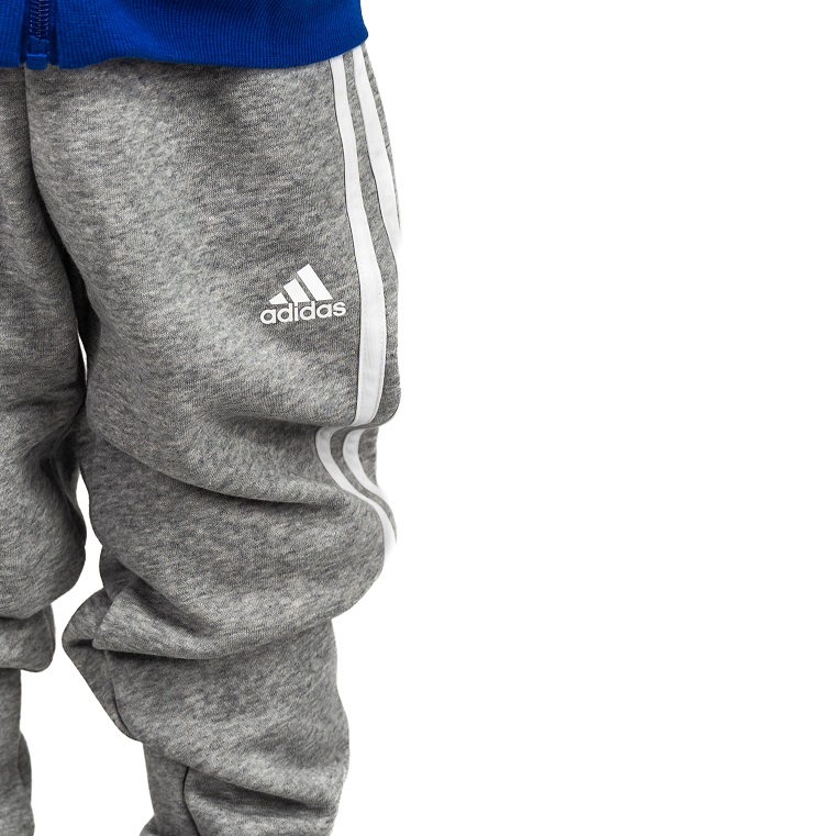 adidas Jogginganzug Baby blau grau 104 104 HE3166 104