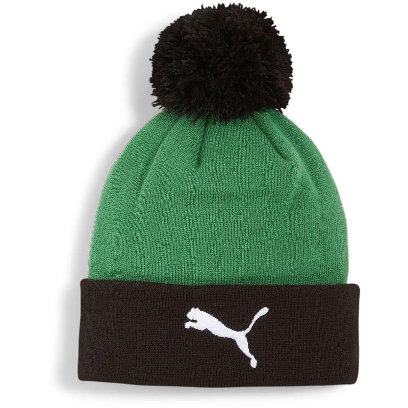 Puma Borussia Mönchengladbach Pom Pom Beanie Kinder - grün/schwarz