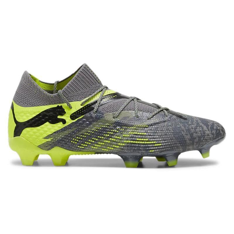 Puma Future 7 Ultimate Rush FG/AG Herren - grau/gelb