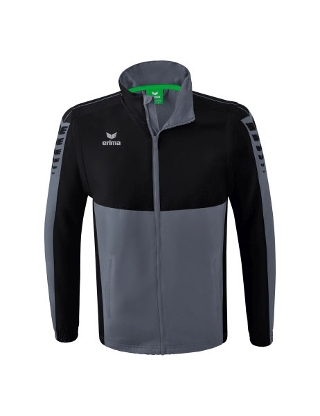 Erima Six Wings Jacke mit abnehmbaren Ärmeln Herren - grau