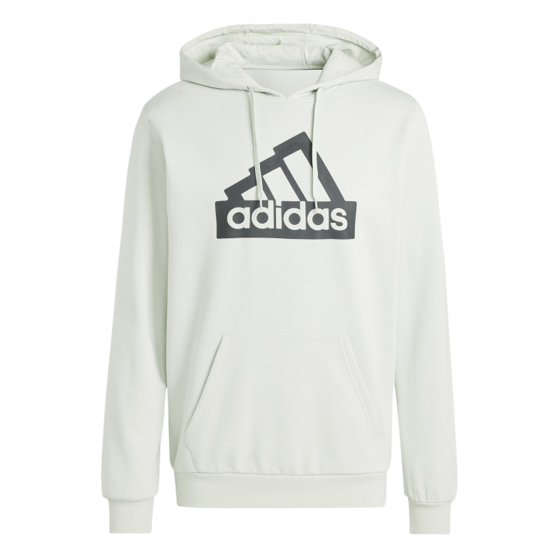 adidas Essentials 3-Streifen Hoodie Herren - grün/schwarz