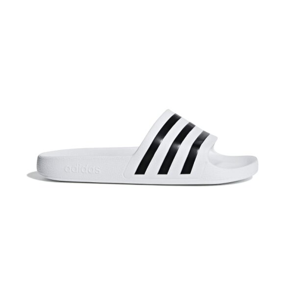 adidas Adilette Aqua Badelatschen - weiß/schwarz - 48.5