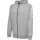 hummel GO Cotton Zip Hoodie Herren - grau