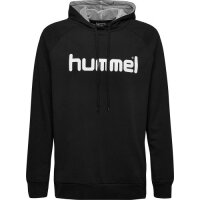 hummel GO Cotton Hoodie Herren - schwarz