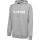 hummel GO Cotton Hoodie Herren - grau/weiß