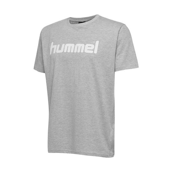 hummel GO Cotton T-Shirt Herren - grau